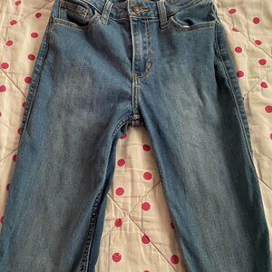 Women's Blue and Navy Jeans